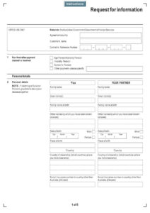 Request For Information Changeable Template