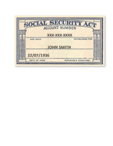 Social Security Act Customizable Template