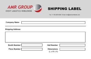 Shipping Label Template 006