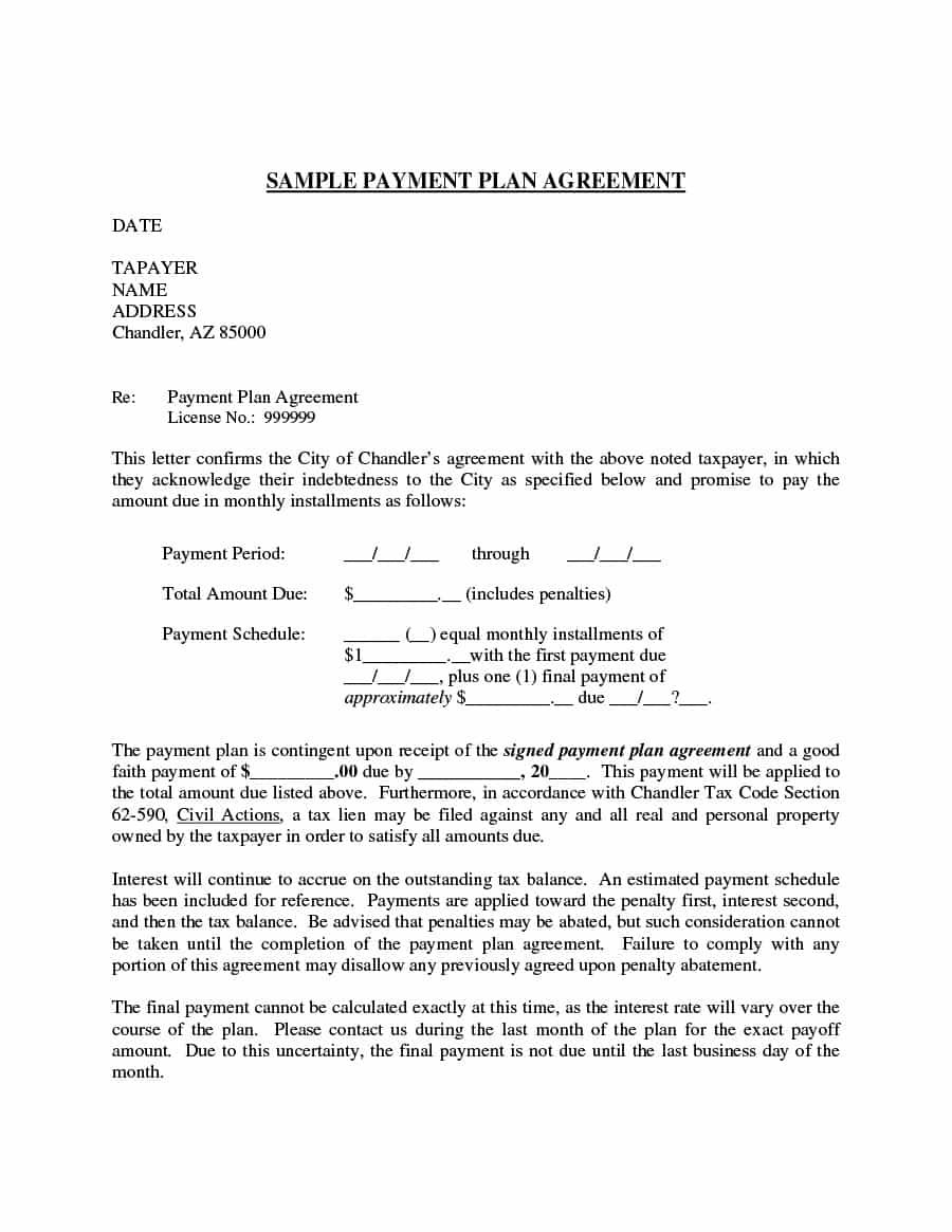 27 Payment Terms Templates With Agreement Conditions Sample