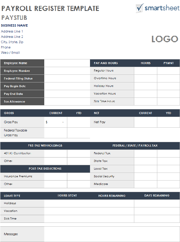 Salary Slip Format | 40+ FREE Excel and Word Templates