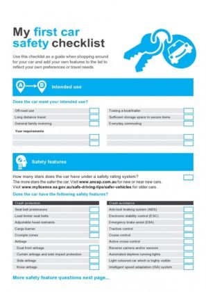 23+ Vehicle Checklist Templates in PDF | MS Word | Excel