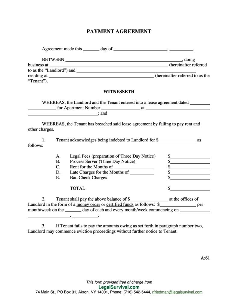 22+ Payment Terms Templates With Agreement Conditions Sample Regarding installment payment agreement template free