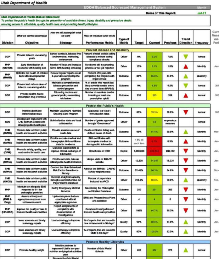 30+ Balanced Scorecard Template Example (Word, Excel)