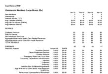 32+ Sample Financial Projections Template in Excel & Word Format Financial Projection Editable Template