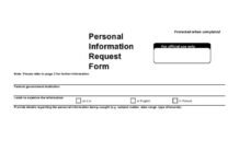 35+ Sample Request For Information (RFI) Templates Personal Information Request Form Template