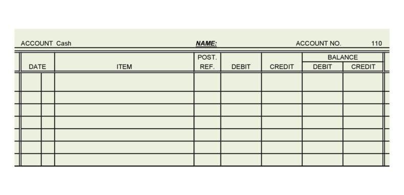 33+ Sample General Ledger Templates ( Excel & MS Word) Format