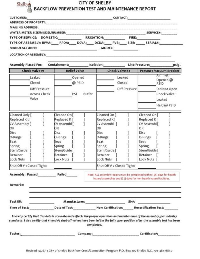 36+ Sample Maintenance Report Form Templates in MS WORD, PDF