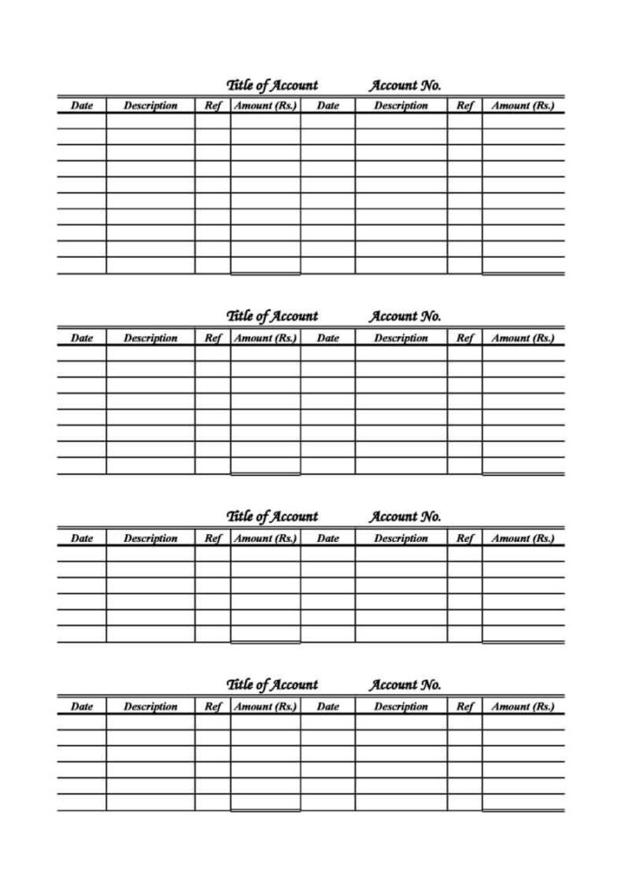 33+ Sample General Ledger Templates ( Excel & MS Word) Format