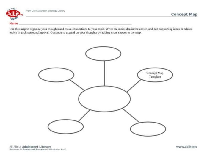 40+ Best FREE Concept Map Templates in Excel/Spreadsheet (Flowchart ...