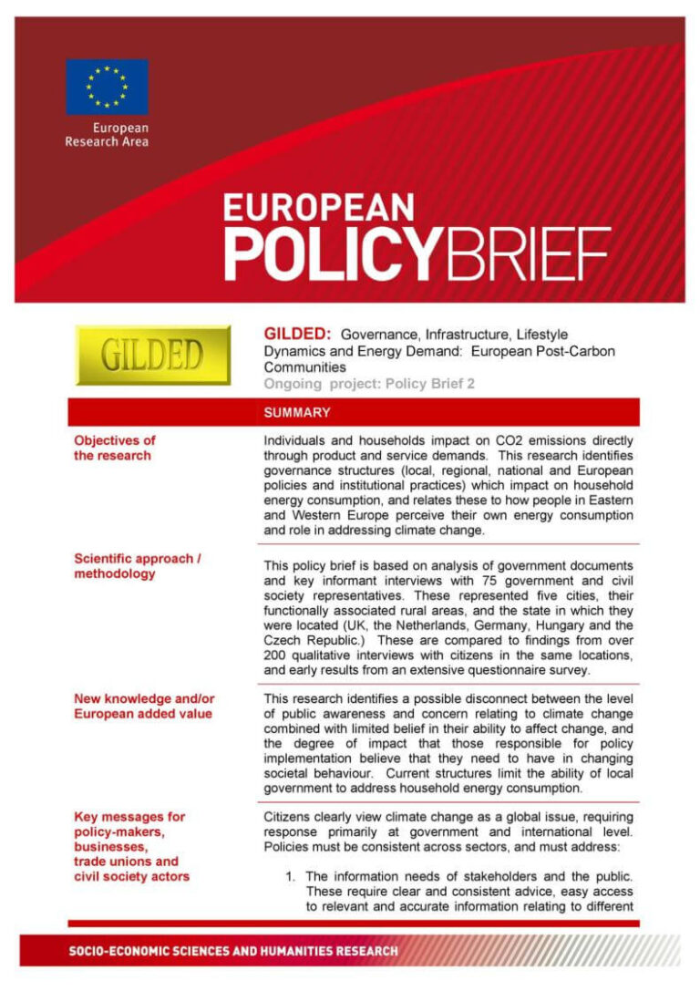 38+ Policy Brief Template With Overview And Examples