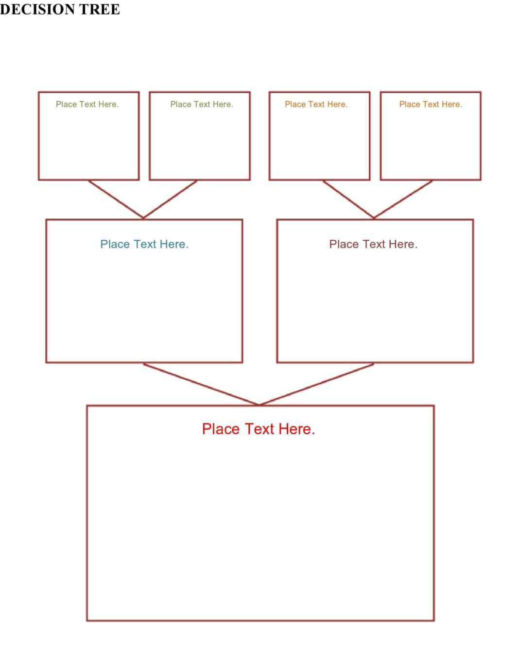 30+ Decision Tree Templates in MS Word Excel & PPT Format